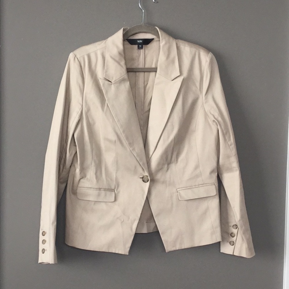 Tan blazer
